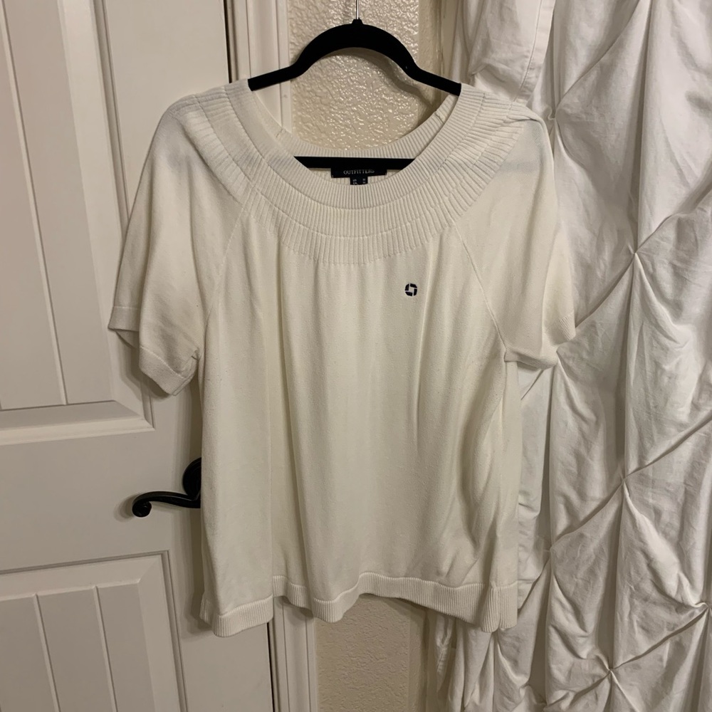 White chase blouse